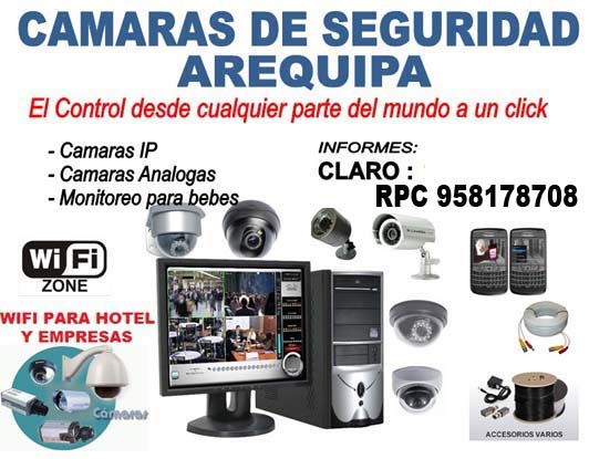 camaras de seguridad en arequipa