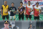 Turnamen Badminton H. Rizal Cup I di Timoreng Panua Resmi Dibuka Wakapolres Sidrap