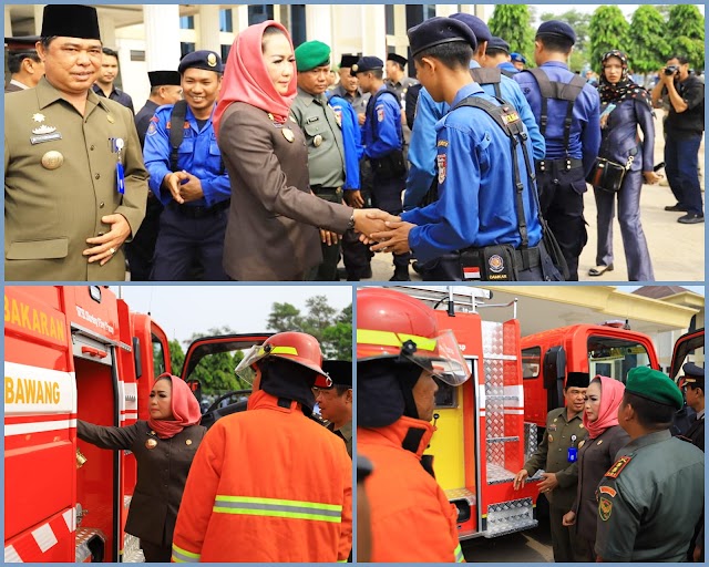 Memperingati Hari Sumpah Pemuda,Pemkab Tuba  Serahkan 1 Unit Mobil Damkar