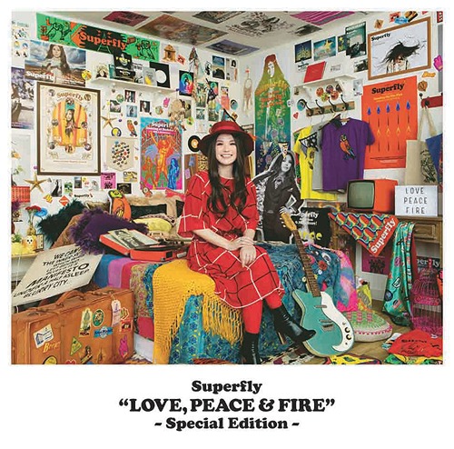 Visual Kei J Rock Forever Single Album Superfly Album Love Peace Fire Special Edition 17 12