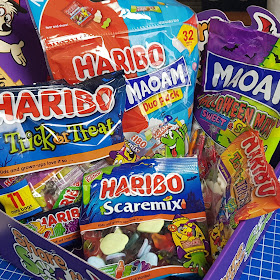 HARIBO and MAOAM Halloween sweets selection trick or treat