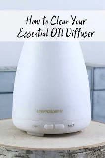 How to clean your essential oil diffuser.  If you use essential oil diffusers, you need to clean them.  Here’s how to lightly clean your oil diffuser and how to deep clean your essential diffusers   If you use essential oils in diffuser often, then you should be cleaning it often and deep cleaning it once a month.  Having a clean diffuser will help it work better and last longer.  #essentialoils #essentialoildiffuser #diffuser #clean #cleandiffuser