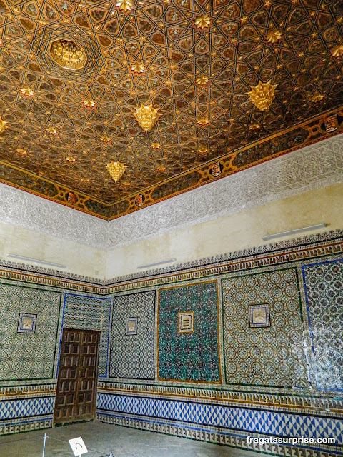 decoração mudéjar da Casa de Pilatos em Sevilha