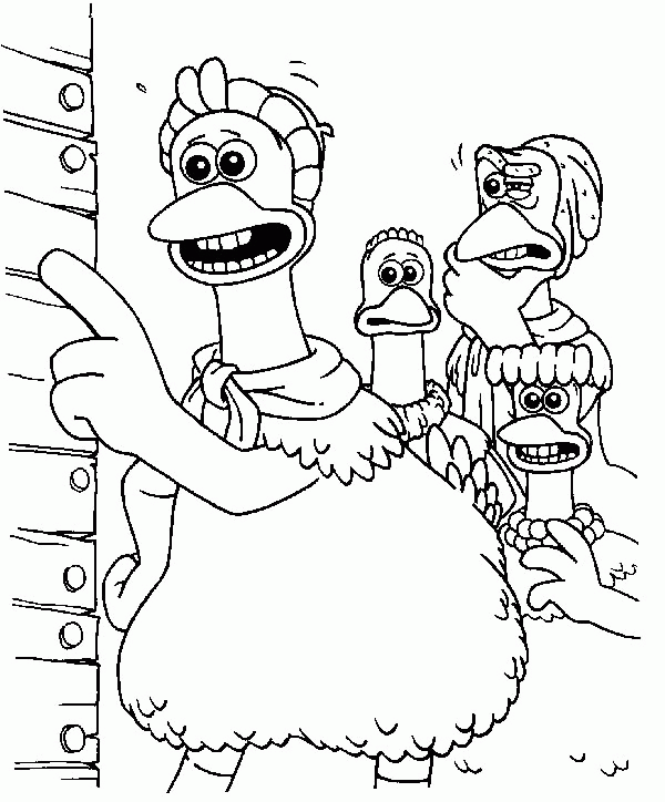 Chick Coloring Page