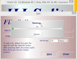 Cara memecah File menggunakan HJSPLIT