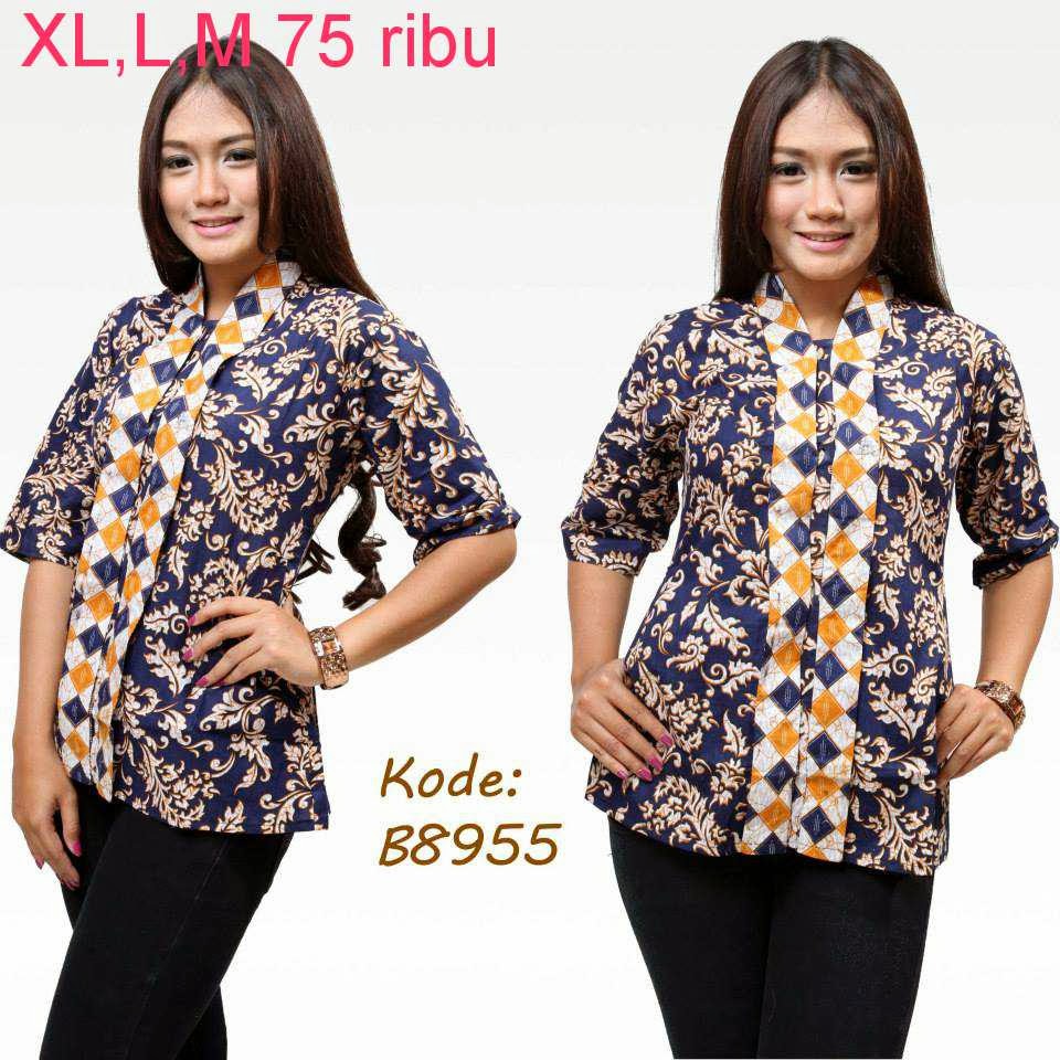  Baju  Model  Batik Terbaru  Model  Baju  Batik