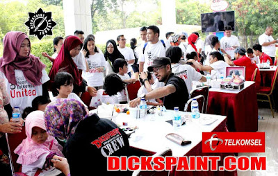 Face Painting Kids Telkomsel Jakarta 