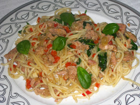 Spaghetti z Tuńczykiem