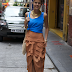 DIY Caramel Front Pleated Skirt - Collaboration with The Style Net