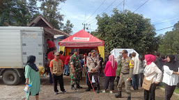 Masyarakat Berbondong Bondong Serbu Pasar Murah Di Cibeber