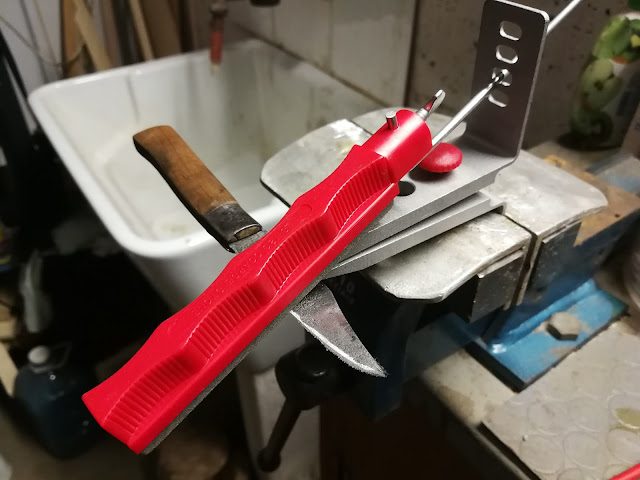 restauro vecchio coltellino marietti coltello pieghevole kit lansky