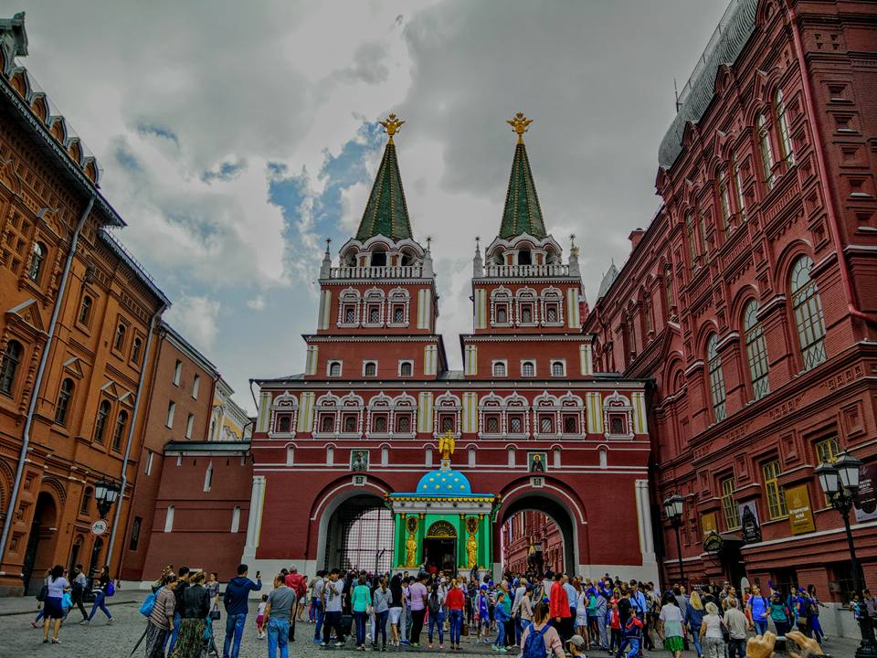 Russie Moscou Moscow place rouge red square