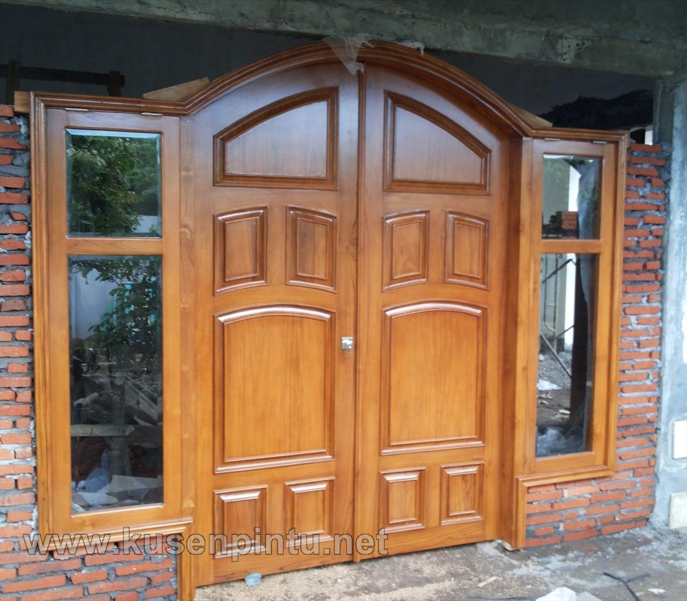  Model  Daun Pintu  Kaca Kupu  Tarung 