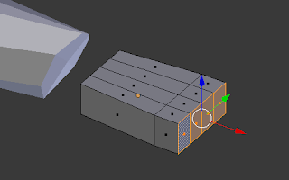 Extruding out to create the knuckles.