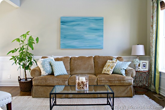 DIY art canvas