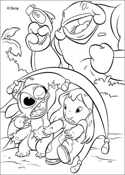 Download Fun Coloring Pages: Lilo and Stitch Coloring Pages