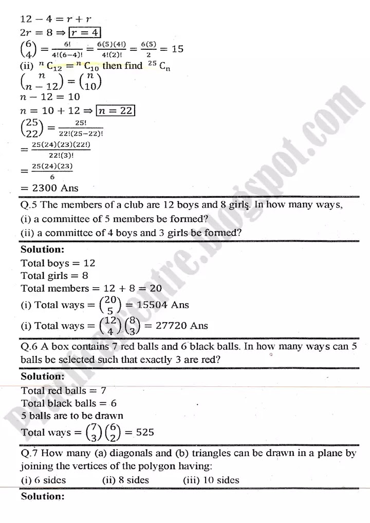 permutation,-combination-and-probability-exercise-6-3-5