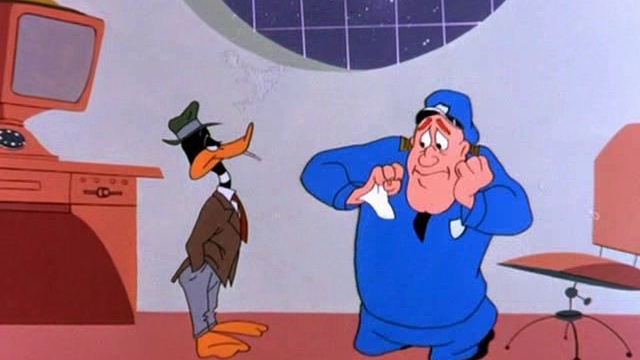 Image result for daffy duck police