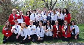 Students from Tri-County Regional Vocational Technical High School pose with their medals after the SkillsUSA Massachusetts State Leadership and Skills Conference Championships held from April 28 to April 30 in Marlborough