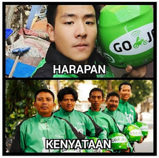 Tukang ojek ganteng