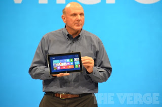 Ballmer e o Surface