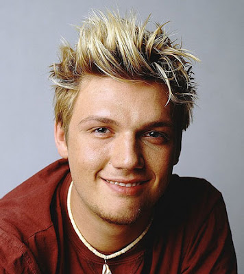 new funky hairstyles. Nick Carter funky hairstyle.