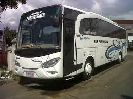 armada bus pariwisata di bandung