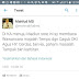 Tweet Prof. Mahfud MD tentang Agus Yudhoyono
