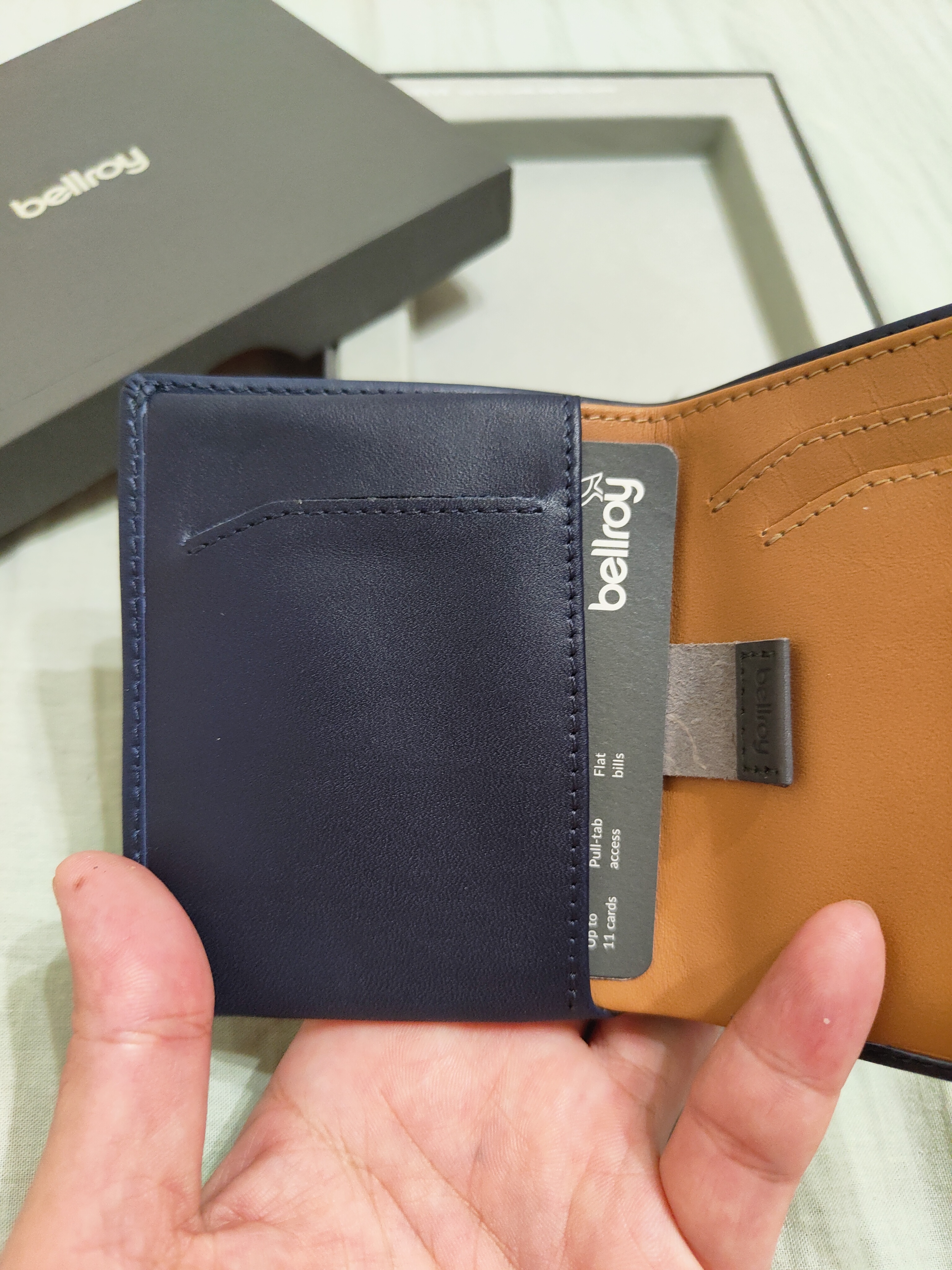 澳洲 Bellroy Note Sleeve RFID 植鞣皮多功能短夾皮夾