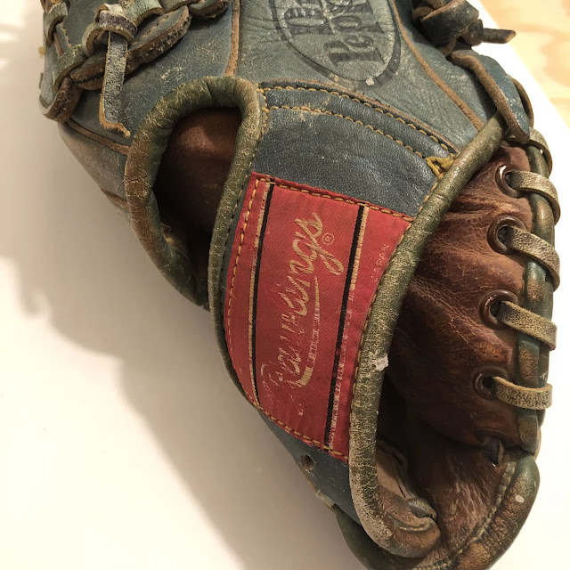 Vintage Rawlings Blue Dr. Pepper Billy Williams 11”Baseball Glove RHT Japan 60's