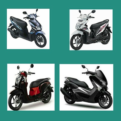 Sepeda Motor Honda Vario Beat Scoopy Dan Yamaha Nmax