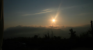 Low clouds across the way