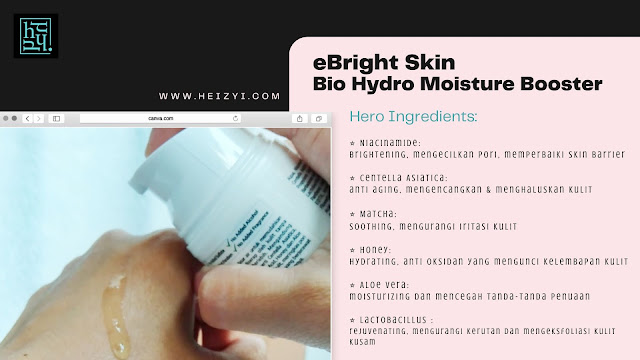 eBright Skin Bio Hydro Moisture Booster