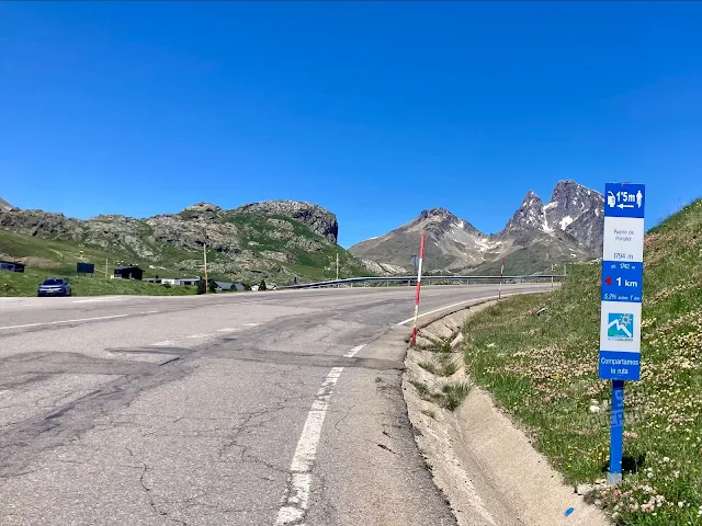 Puerto de el Portalet 1.794m desde Biescas
