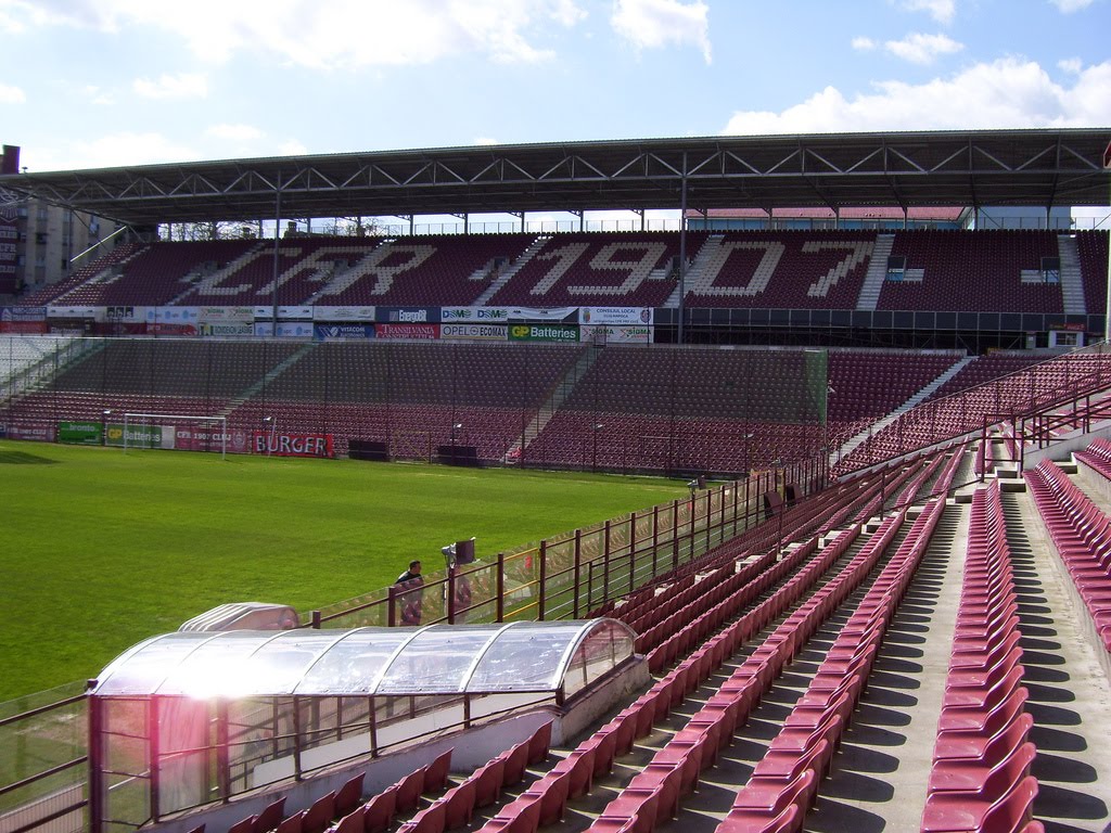 Live Football: Stadion Gruia - CFR Cluj Stadium