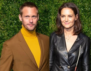 Alexander Skarsgard picture collection with his ex-girlfriend Katie Holmes
