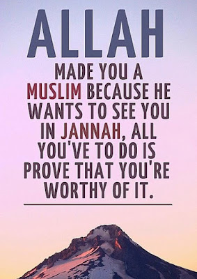 Islamic quotes image Allah made you as muslim quotes