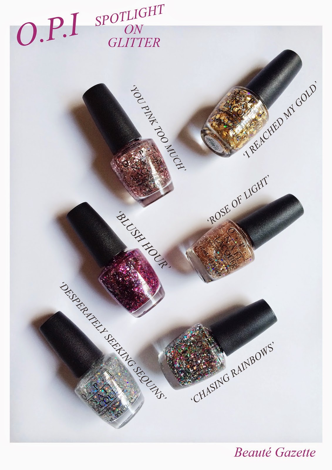 Beauté Gazette: NAIL WEEK!! Day 4 : New O.P.I Collections ...