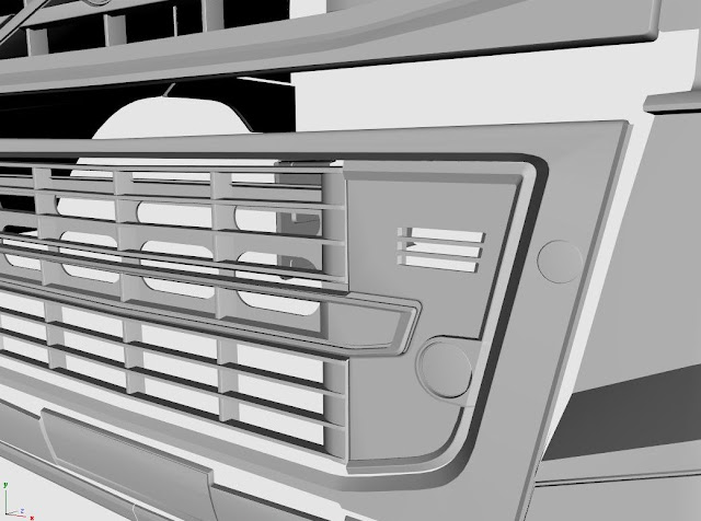 3D Model, Truck, Volvo, Volvo FH16, Volvo FH16 750, WIP, Z3d, Zmodeler