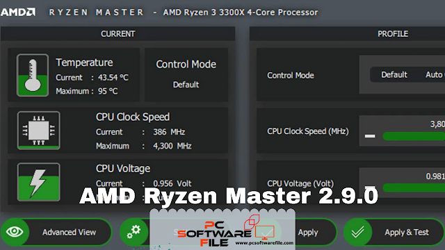 AMD Ryzen Master 2.9.0 Build 2093 x64 Free Download