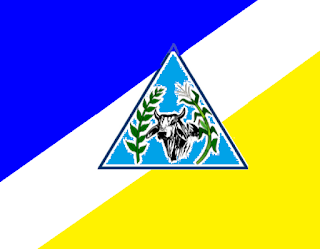 Bandeira de Serra Azul de Minas MG