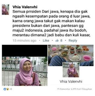 ASTAGA...!!!!!! Hina Orang Jawa Di Sosmed Wanita Ini Jadi Incaran Banyak Para Netizen 