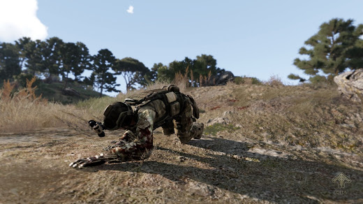 被弾した時の反応を変更する Arma 3 用の Project injury reaction MOD