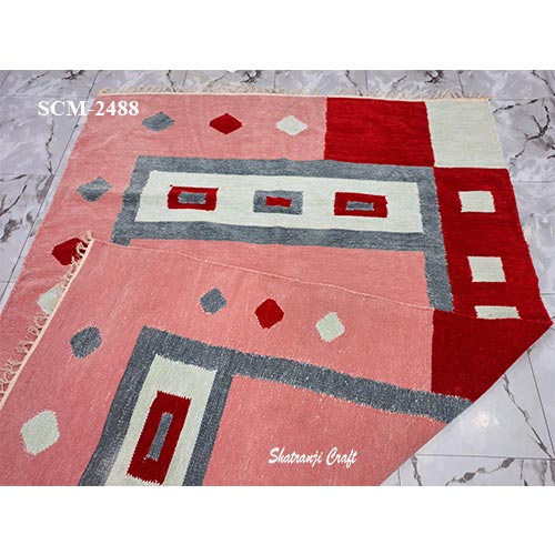 Shatranji rug (4x6 feet) for bedroom, living room, kids room, dining room শতরঞ্জি SCM-2488