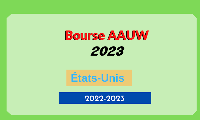 Bourse AAUW 2023 aux États-Unis | Bourse AAUW