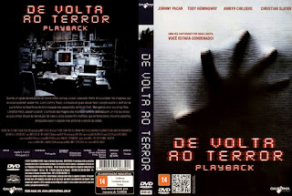 DE VOLTA AO TERROR CAPA DE DVD