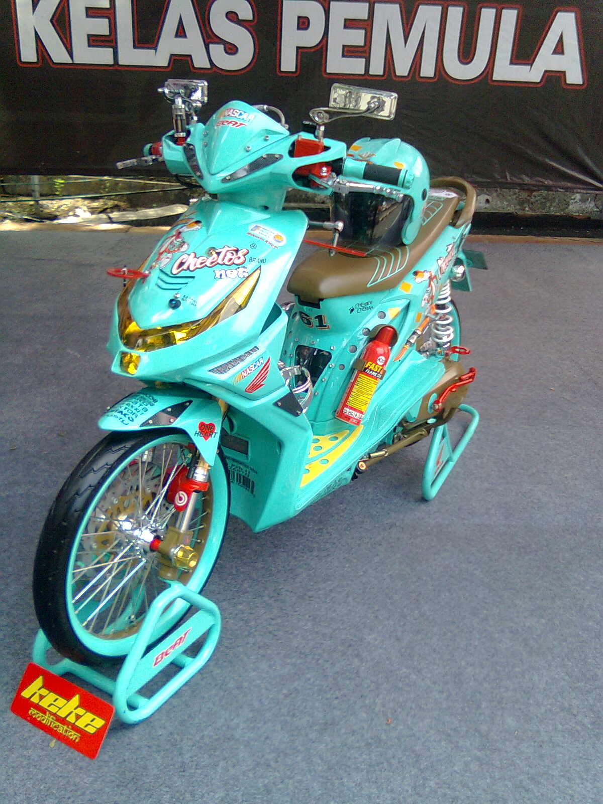 SAVE MODIFIKASI MODIFIKASI MOTOR HONDA BEAT 2016