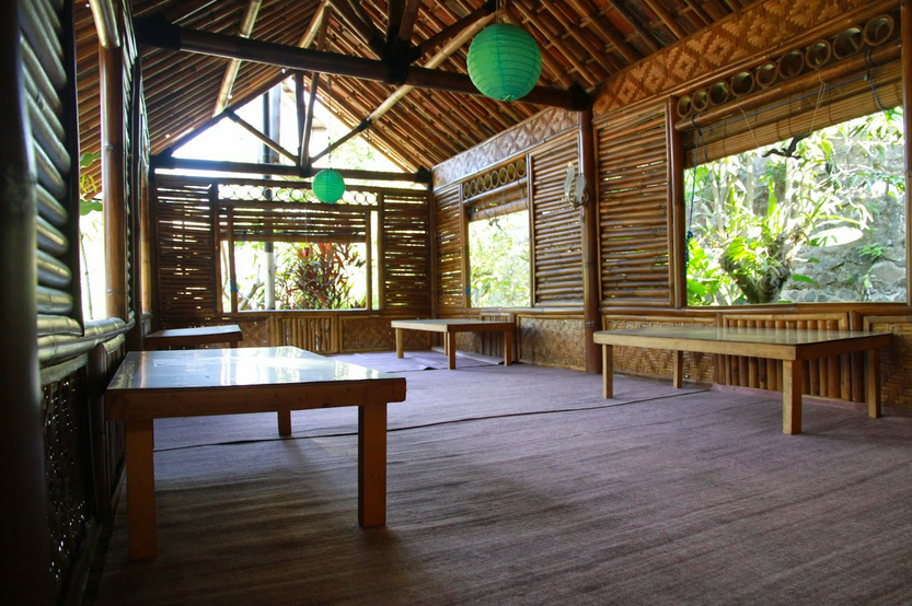 Contoh Desain  Gambar Cafe  Warung Kopi Dari  Bambu Terbaru 