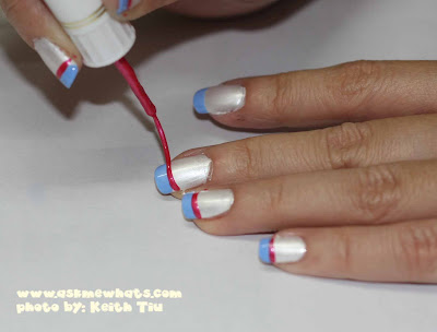 nail art for short nails. I am using Nail Art Pen in