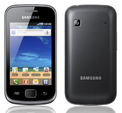 Harga Spesifikasi Samsung Galaxy Gio S5660 : 